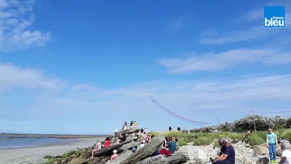 La patrouille de France au-dessus de Collignon - Cherbourg-en-Cotentin