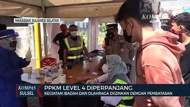 PPKM level 4 Diperpanjang, Kegiatan Ibadah Dan Olahraga Diizinkan Dengan Pembatasan