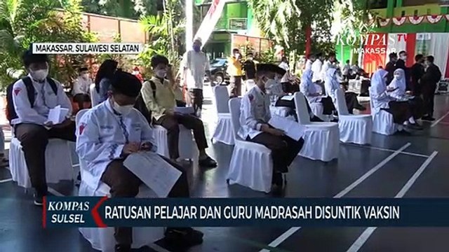 Pekan Vaksinasi Ratusan Pelajar Dan Guru Madrasah Negeri Di Suntik Vaksin