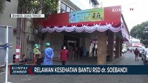 100 Relawan Kesehatan Diperbantukan di RSD dr. soebandi Jember