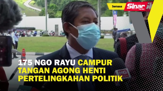175 NGO rayu campur tangan Agong henti pertelingkahan politik