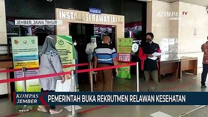 Pemkab Jember Membuka Rekrutmen Relawan Kesehatan
