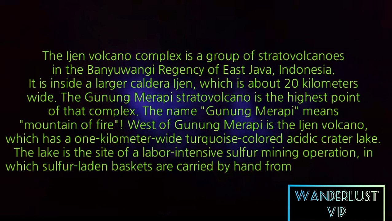 Mount Ijen Blue Flame Documentary Travel Guide Indonesia