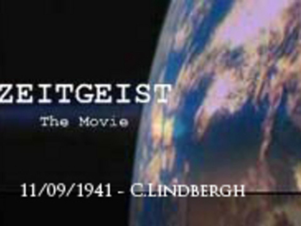 Zeitgeist : 11 septembre 1941/2001 - Charles Lindbergh
