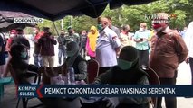 Kejar Target,Pemkot Gorontalo Gelar Vaksinasi Keliling