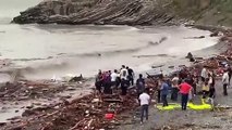 Kastamonu'nda korkunç manzara: Cansız bedenler kıyıya vurdu