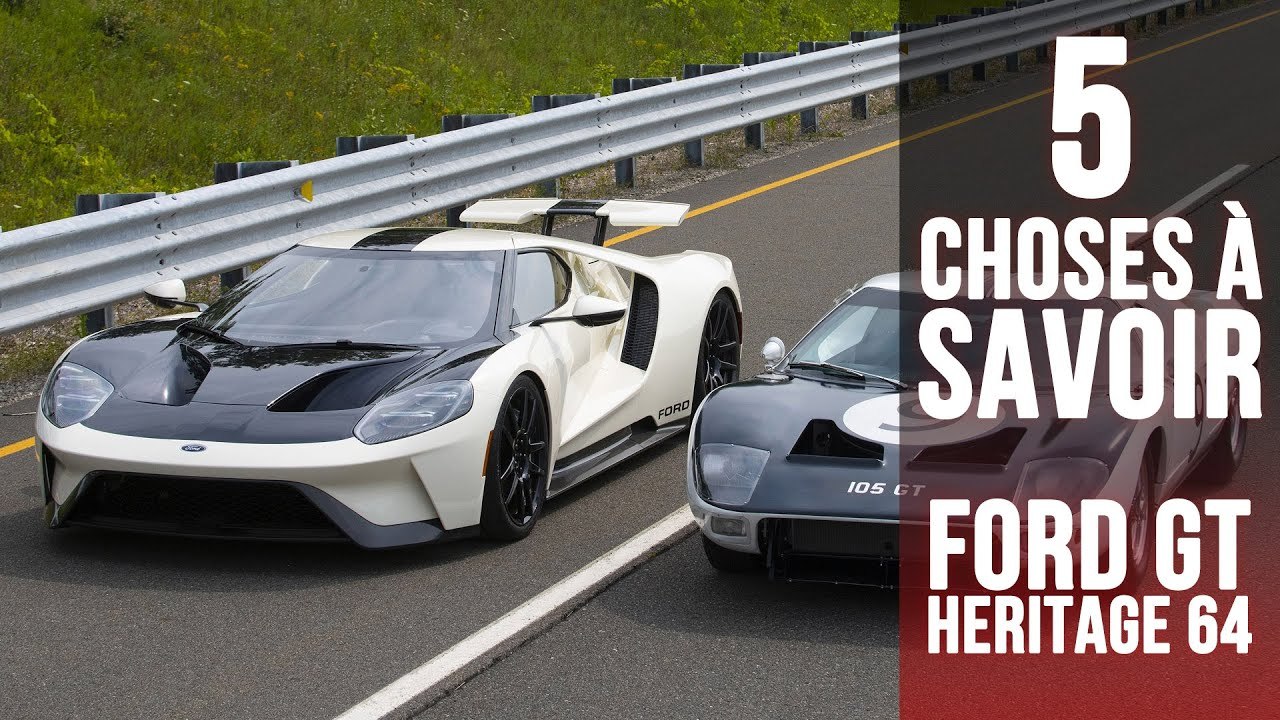Ford GT Heritage, 5 choses à savoir sur l’ultime édition de la supercar