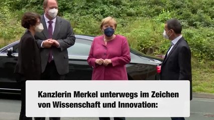 Almanya Başbakanı Merkel BioNTech'in üretim tesisini ziyaret etti