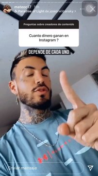 Más de 35 mil dólares: Mateo Carvajal revela sueldos de algunos influenciadores