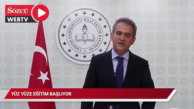 Milli Eğitim Bakanlığı’ndan yüz yüze eğitim açıklaması!