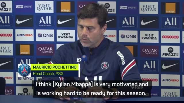 Pochettino insists ‘motivated’ Mbappe happy at PSG