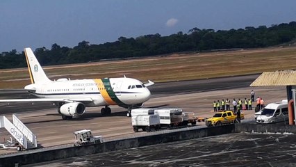 Chegada do Presidente da República, Jair Messias Bolsonaro à Manaus em 18/08/2021