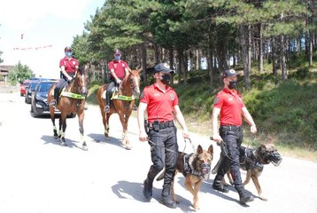 Son Dakika | Yangınlara karşı ormanlık alanlardaki polis denetimleri devam ediyor