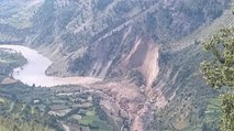 Landslide occurred in Lahaul Spiti, NDRF team deployed