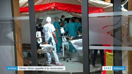 Covid-19 : une vaccination jugée trop faible dans les Antilles par Olivier Véran