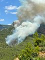 Alanya'da biri orman 2 ayrı yerde çıkan yangın söndürüldü