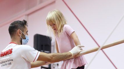 Shams Gymnastics in Dubai.. and learning the art of graceful movement