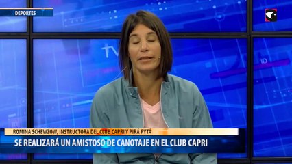 Se realizará un amistoso de canotaje en el club Capri