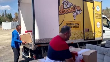 Son dakika haberi | Manavgat'taki yangında çeyizleri yanan Gamze'nin yeni eşyaları Pursaklar'dan yola çıktı