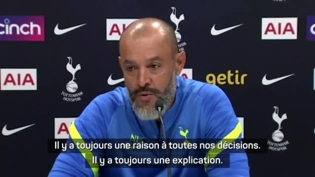 Tottenham - Ndombele sur le départ ? Ce n'est pas le moment de faire jouer Tanguy , explique Nuno Espírito Santo