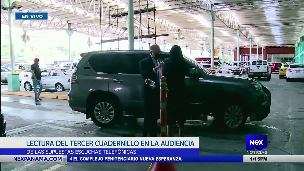 Lectura del tercer cuadernillo en la audiencia de las supuestas escuchas telefónicas - Nex Noticias