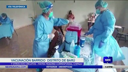 Télécharger la video: Vacunación por barrido en el distrito de Barú y otros circuitos - Nex Noticias