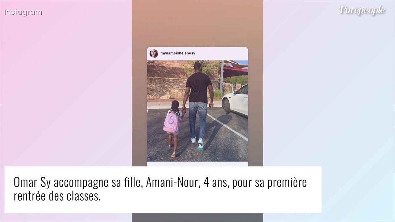 Omar Sy papa touchant avec sa fille de 4 ans : moment important pour Amani-Nour