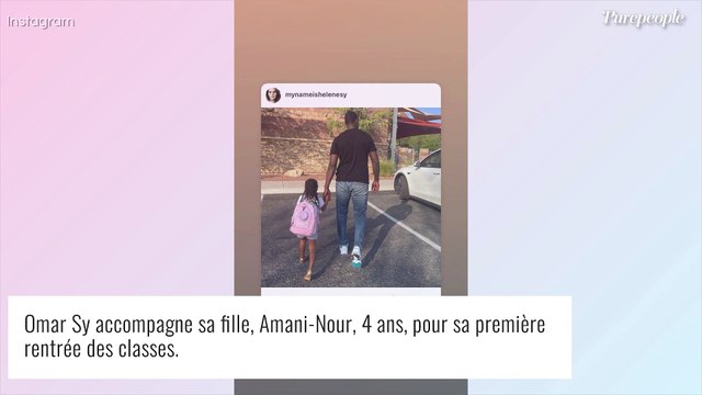 Omar Sy papa touchant avec sa fille de 4 ans : moment important pour Amani-Nour