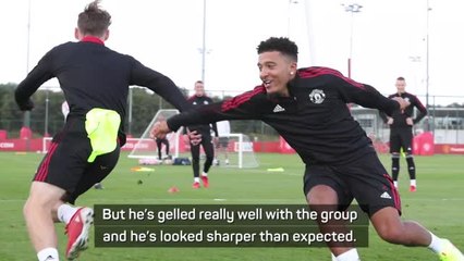 Solskjaer says 'sharp' Sancho will be involved against Leeds