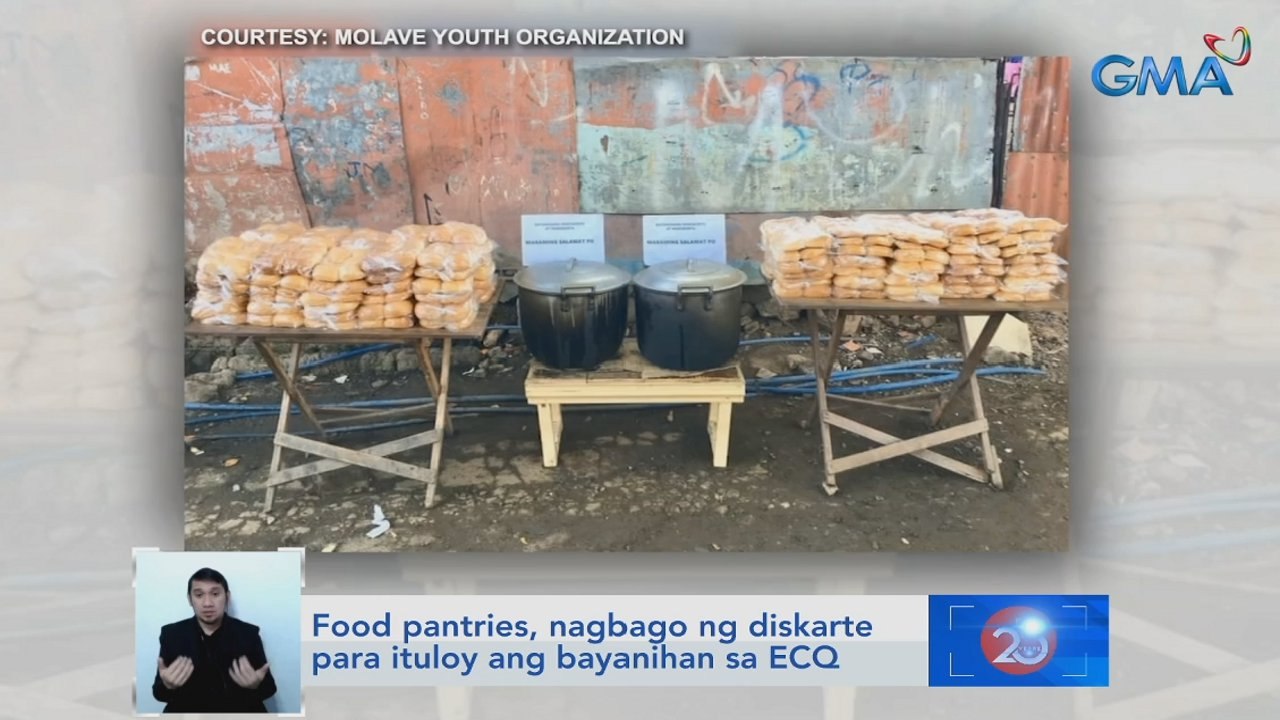 Food pantries, nagbago ang diskarte para ituloy ang bayanihan sa ECQ | Saksi