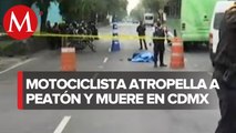 Un hombre fue atropello y murió en la Ciudad de México