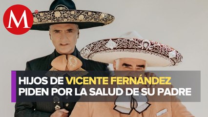 _Las cosas van caminando bien__ Vicente Fernández Jr asegura su papá tiene leve movilidad