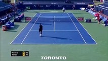 Toronto - Monfils file en quarts