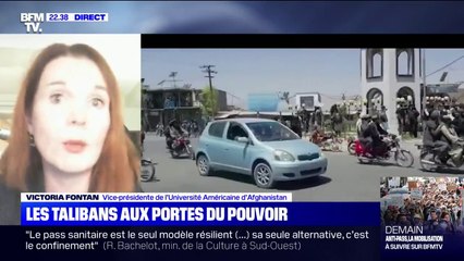 Victoria Fontan: "Nous savons que nous sommes sur des listes et dès que Kaboul sera prise, [les talibans] passeront à l'action"
