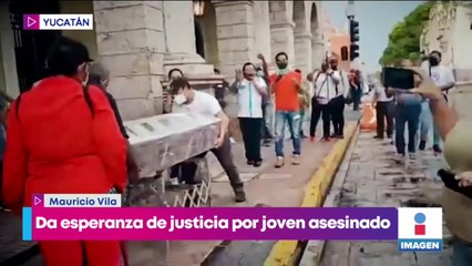 Gobernador de Yucatán da esperanza de justicia en el caso de José Eduardo