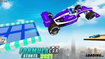 Formula Car Stunts Mega Ramp 