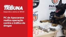 PC de Apucarana realiza operação contra o tráfico de drogas