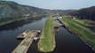 GoPro Shoot Of Flood Control Waterways Besides the River _ Video No 12 _ Drone Shots