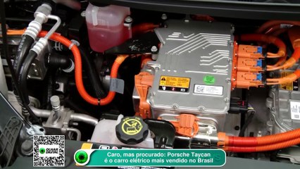 Caro, mas procurado Porsche Taycan é o carro elétrico mais vendido no Brasil