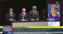 Gobierno y oposición venezolana inician la primera ronda de diálogo en México