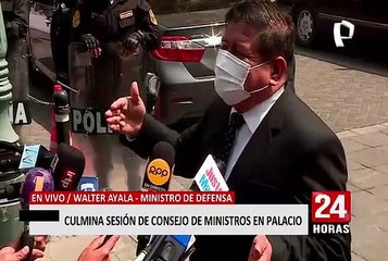 Walter Ayala: "Congreso debe dejarnos trabajar para que nos pueda evaluar"
