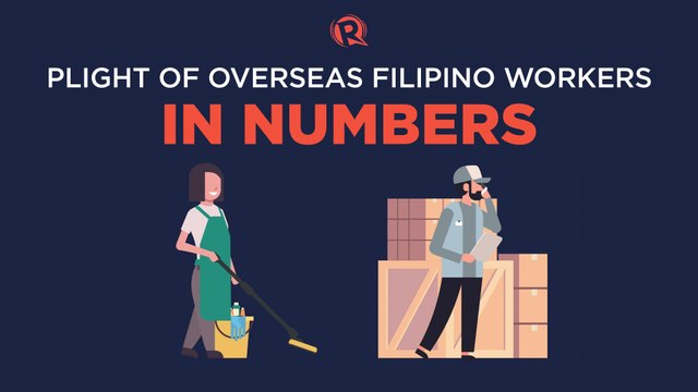 Plight of overseas Filipino workers in numbers