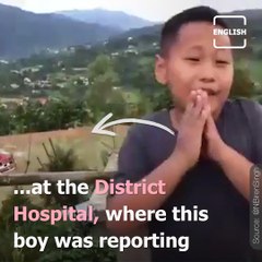 Young ‘Journalist’ Reports On CM’s Visit To Senapati, Impresses Manipur CM