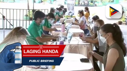 Vaccination rollout sa Davao City, nagpapatuloy
