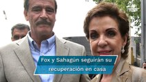 Dan de alta a Vicente Fox y Marta Sahagún tras enfermar de Covid