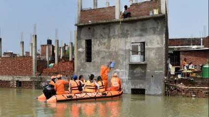 Download Video: Incessant rains batter UP, causes floods in districts