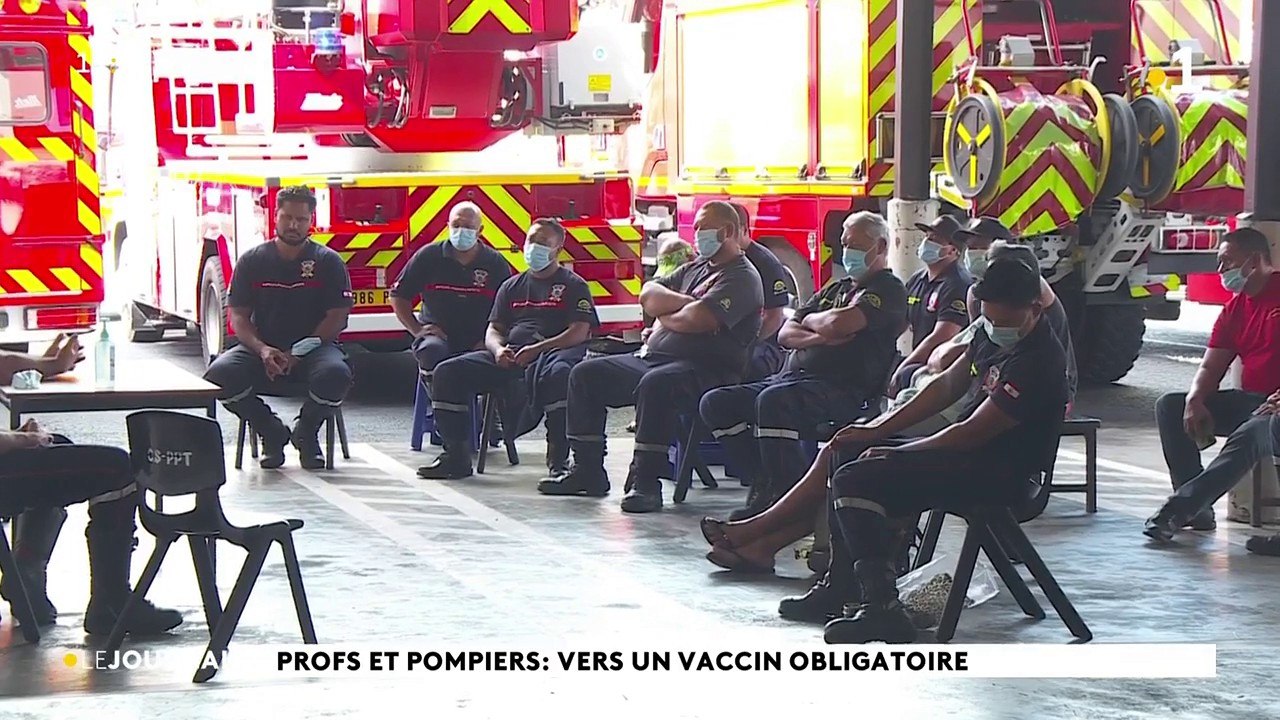 Profs et pompiers : vers un vaccin obligatoire