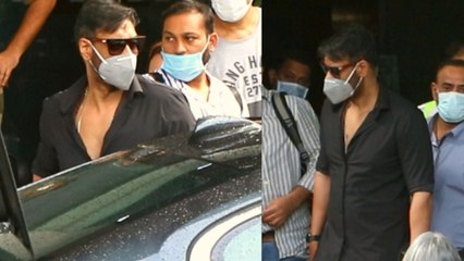 Ajay Devgan BHUJ के Promotion के लिए अकेले गए Private Airport | FilmiBeat