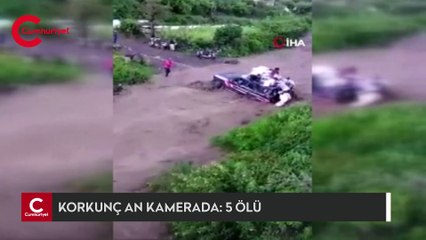 Yemen'de bir araç sel sularına kapıldı: 5 ölü