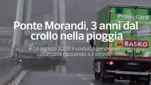 Ponte Morandi, 3 anni dal crollo nella pioggia